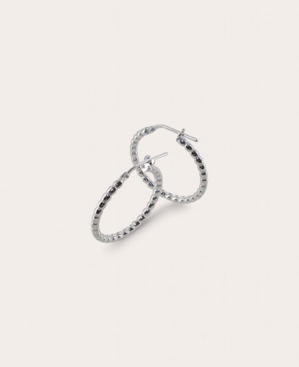 PERLE MM, Créole Argent, Diamètre 2,30 MM Boule