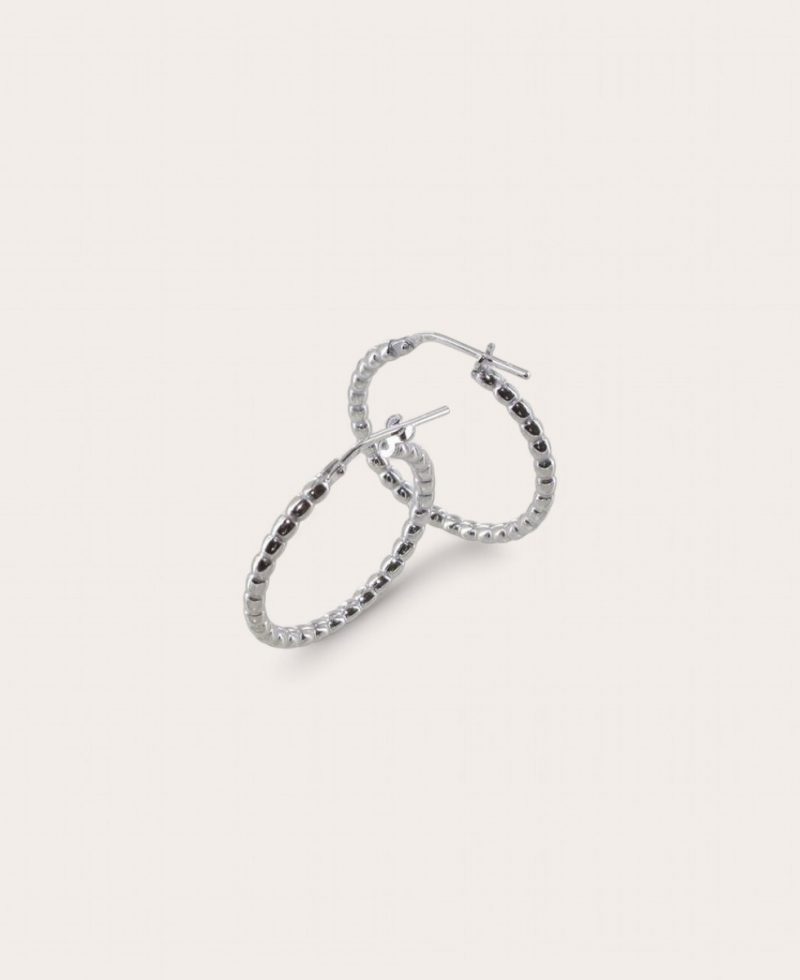 PERLE MM, Créole Argent, Diamètre 2,30 MM Boule