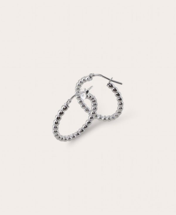 ARIEL MM, Créole Argent, Diamètre 3 MM Boule