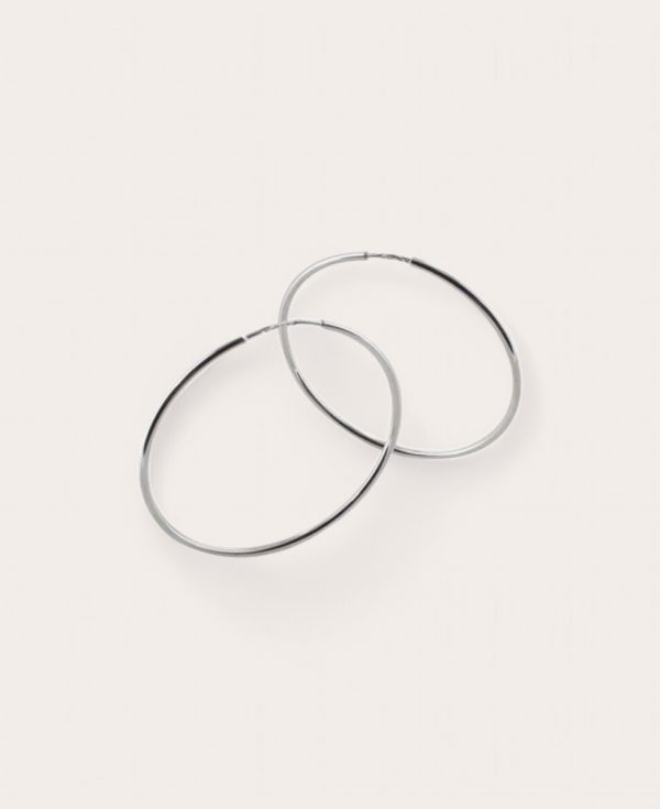 MAUD, Créole Argent, flexible ronde fil 1,20