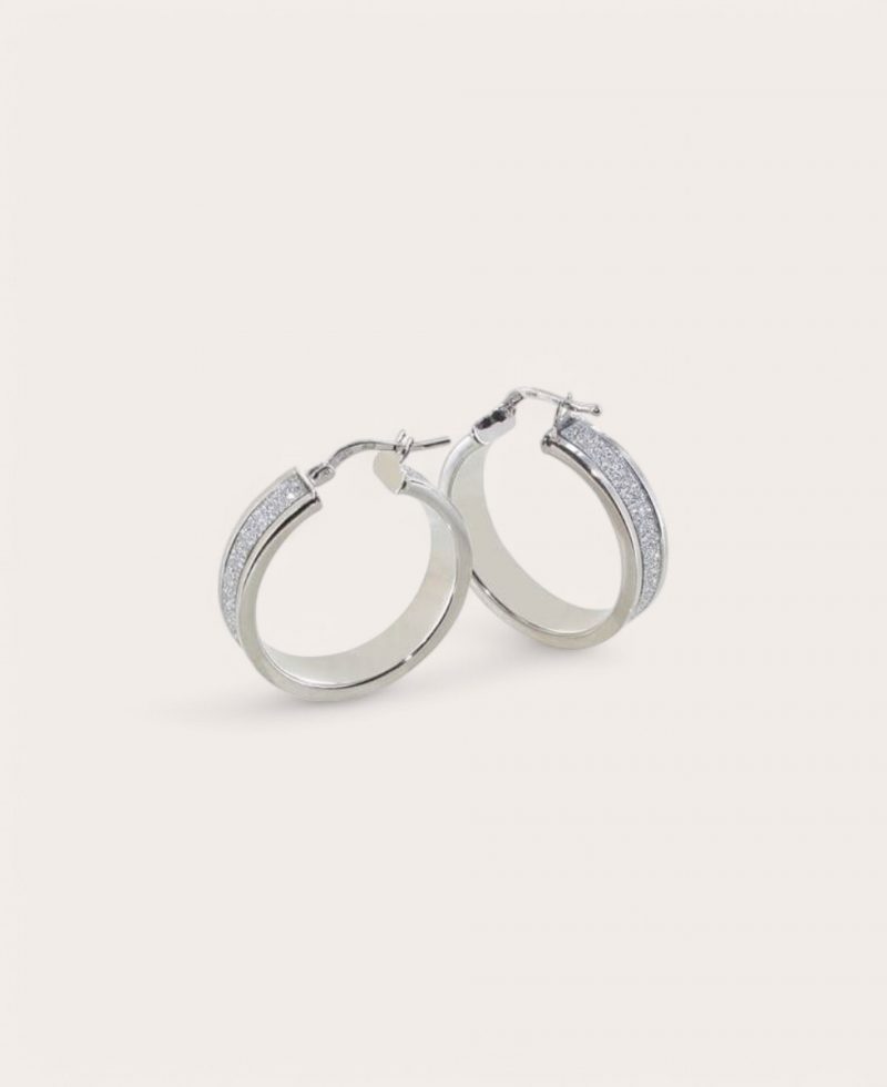 Althea, Créole Argent, Tube 6 mm