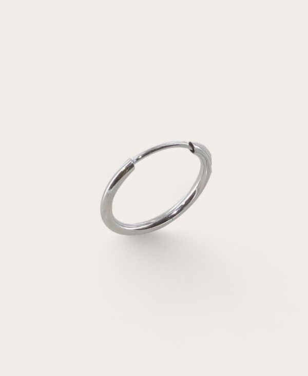 Elio, CREOLES A L'UNITE FLEXIBLES RONDE FIL 1.20 DIAM 10 OR BLANC
