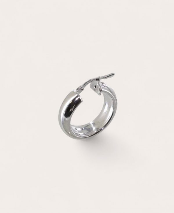 Sandro, CREOLES A L'UNITE DEMI-JONC 6*3 MM DIAM 15 AG RH
